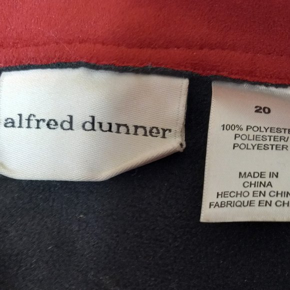 Alfred Dunner Womens Muleskin Feel Fleece Jacket - Picture 2 of 6